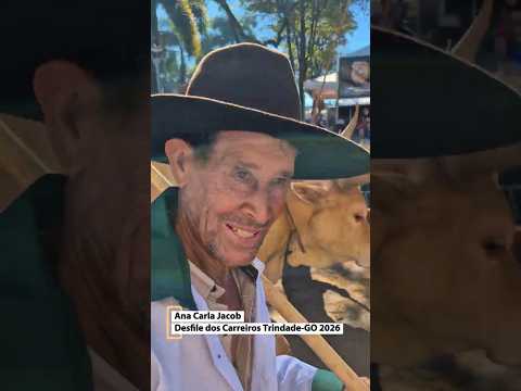 Carreiros de Firminópolis-GO fez bonito no Desfile de Trindade-GO 2026 mantendo a tradição