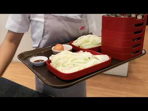 Almoço em MK no Central Festival Mall Pattaya