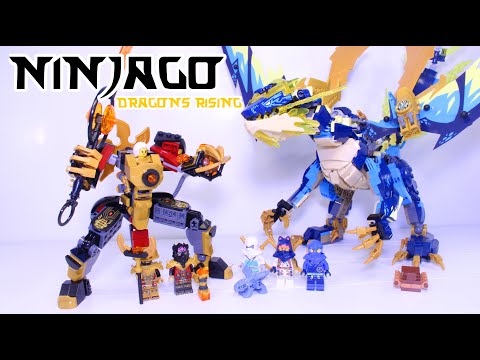 Elemental Dragon vs the Empress Mech! Ninjago 71796 REVIEW!