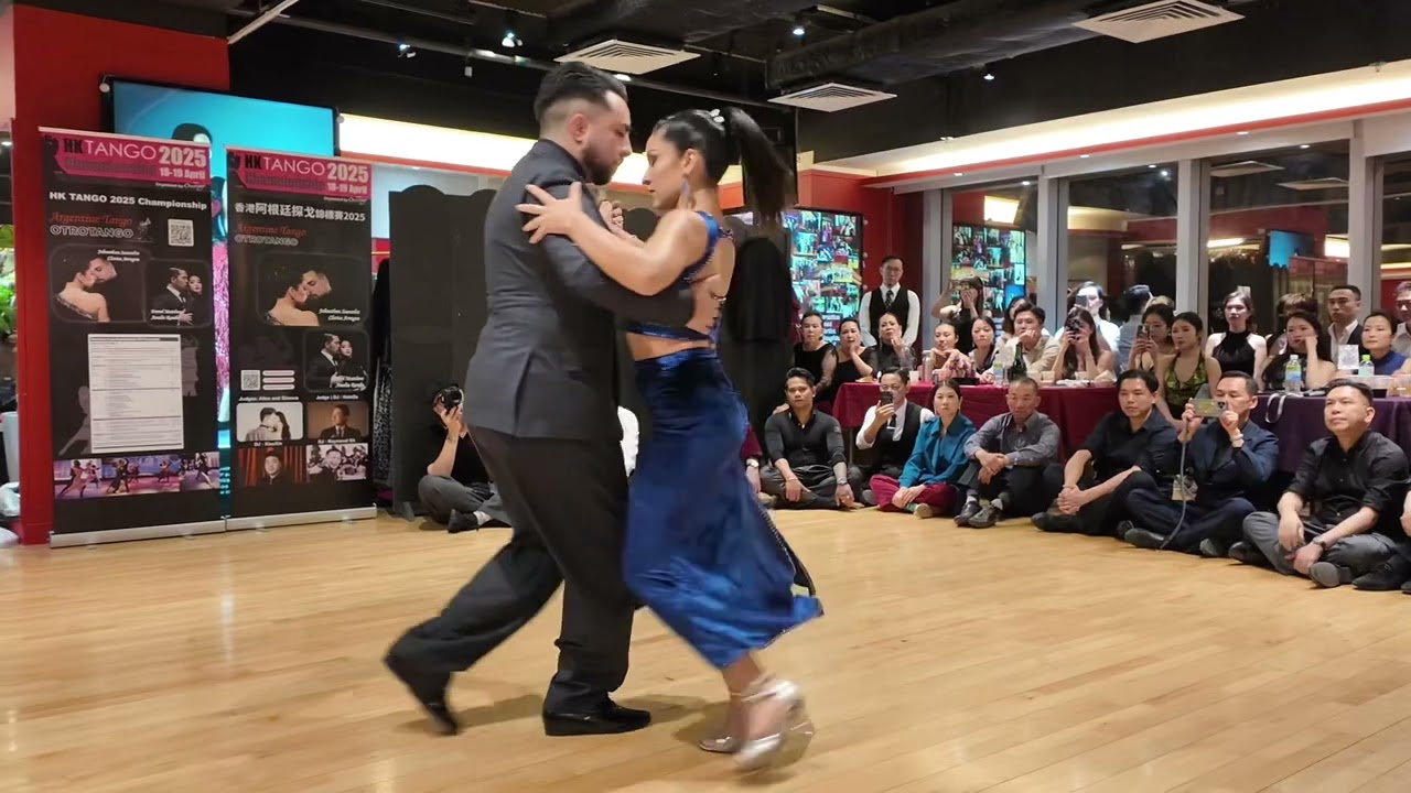 Clarisa Aragon & Jonathan Saavedra 1/4 - YO (Carlos Di Sarli) Tango -  Hong Kong 2025