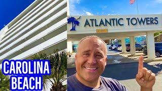 Touring the Atlantic Towers Hotel located in Carolina Beach, NC | Plus 9th floor