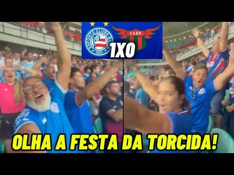 IMAGENS DO TORCEDOR: VEJA FESTA DA TORCIDA DA ARQUIBANCADA APÓS TRIUNFO DO BAHIA SOBRE BOSTON RIVER