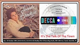 Brenda Lee - It's The Talk Of The Town