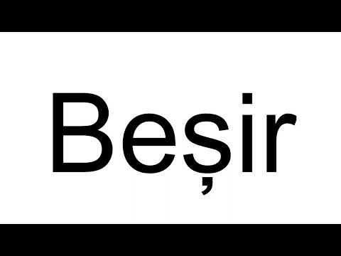 How to Pronounce Beşir (Turkish)