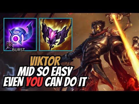 VIKTOR MID IS BROKEN! How to Carry | Season 13 League of Legends S+