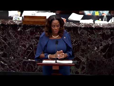 彈劾。Plaskett議員說，在特朗普參與之前，國會遊行是不允許的。 (Impeachment: Capitol march not permitted until Trump got involved, Representative Plaskett says)