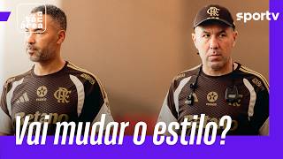 LEONARDO JARDIM ESTREIA NO COMANDO DO FLAMENGO NA FINAL DO CARIOCA COM O FLU | TÁ NA ÁREA | sportv