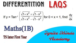 Differentiation Laqs|Question 2|Most Important|Maths 1b|TS inter 1st year|Abdul Qayyum