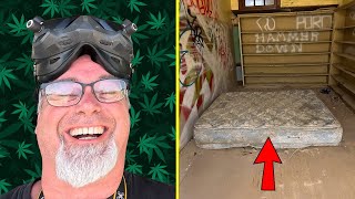 When you're too HIGH to Fly - SEX room discovered in BANDO