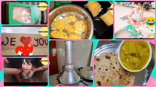DIML|Oman Tamil Vlog|Easy Kola Puttu Recipe In Tamil|Moong Dal Sabzi Recipe In Tamil|Bday Gift Ideas