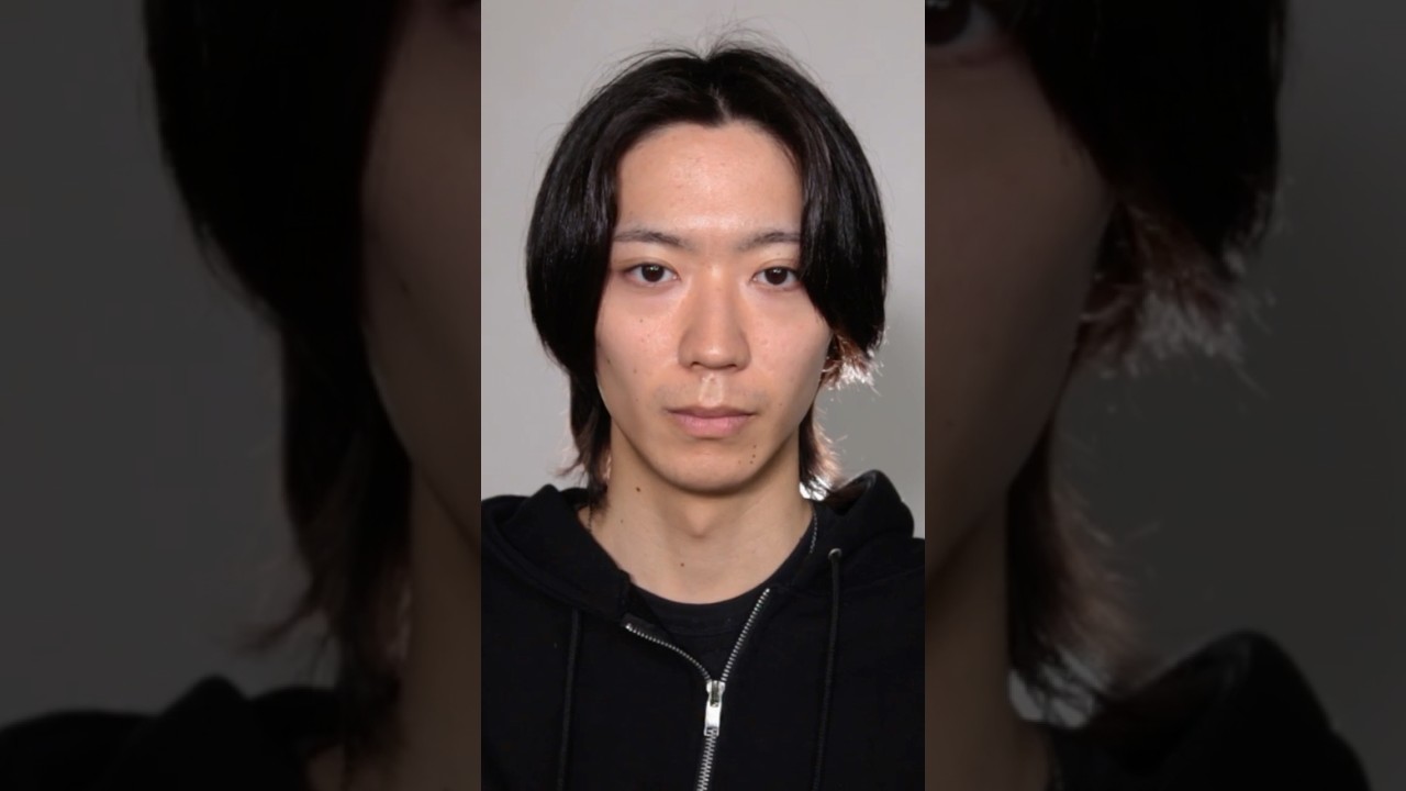 【激変】メンズメイクで人生が変わる瞬間 #メンズメイク #変身 #垢抜け #mensmakeup #メンズコスメ #makeuptransformation
