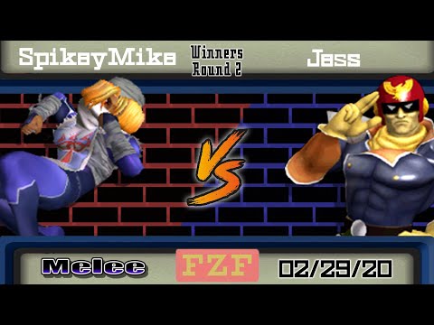 SpikeyMike (Sheik) vs. Jess (Falcon) - Winners Rd 2  - Flat Zone February 2020