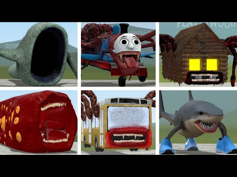 OLD AND NEW UPDATE: TRALALERO TRALALA, SEA EATER, THE BLOOP VS ALL TREVOR HENDERSON BATTLE In GMOD