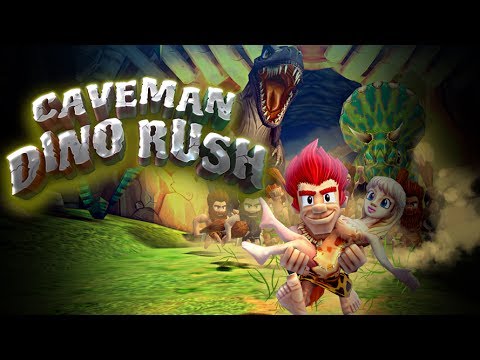 Caveman Dino Rush Android GamePlay Trailer (HD) [Game For Kids]