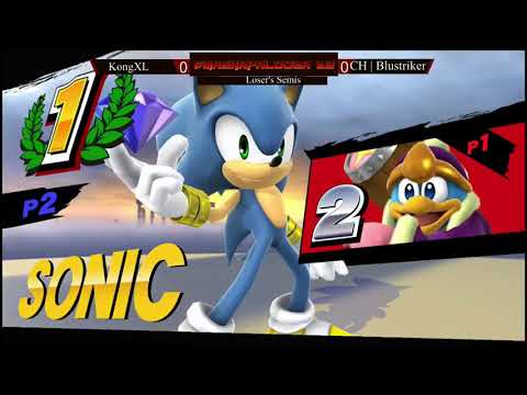 SmashaPalooza 23: Losers Semis - CH| BluStriker (Sonic) vs KongXL (King Dedede)
