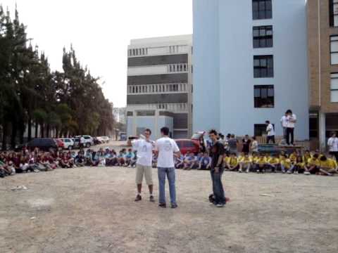 XI Trote Integrado do CTC na UFSC - Abertura - Recordista do Beerbong