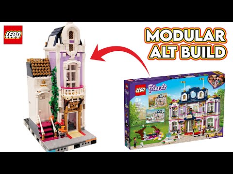 LEGO Florist's Modular Building! Friends Grand Hotel Alt Build