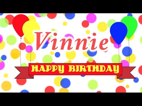 Happy Birthday Vinnie Song