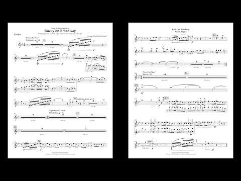 Rocky on Broadway (Violin Part) arr. by Patrick Roszell