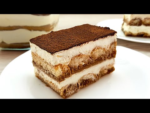 In 10 minutes dessert WITHOUT baking! Tiramisu in 10 minutes and delicious sweets are ready #114