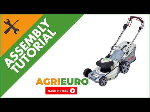 IKRA IAM 40-4625 S Self-propelled Battery-powered Lawn Mower - 40 V - Assembly tutorial