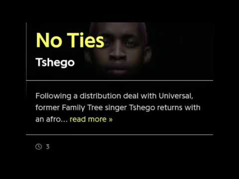 No ties (lyrics) Tshego ft king monada