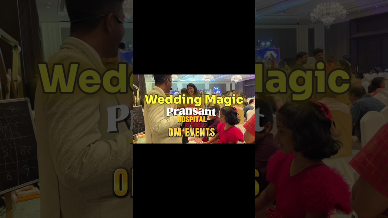 Prashanth Hospital MD Elite Wedding | The Illusionist Desk | Kannan The Showman |Magician in Chennai