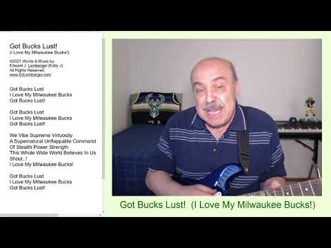 Got Bucks Lust! (I Love My Milwaukee Bucks!) - Live Guitar Vocal