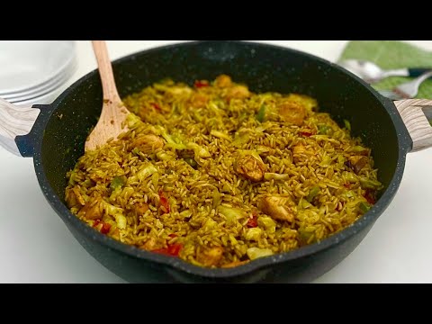 The Easiest and Most Delicious One Pan Cabbage Rice Recipe for your Quick Lunch or Dinner