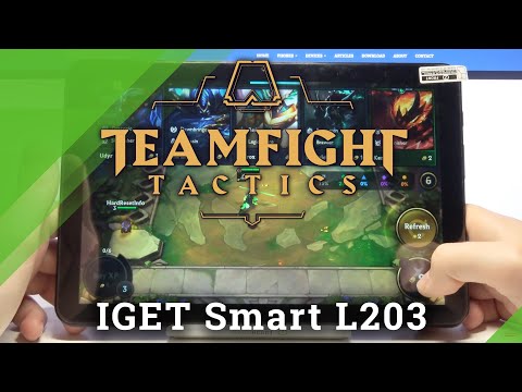 Test Game TFT Mobile on IGET Smart L203 | SC9863A | 3GB RAM | Gameplay - FPS Check