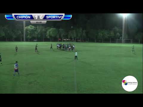 FÚTBOL LIGA SAN FRANCISCO: SOCIAL DE CHIPIÓN VS SPORTIVO BALNEARIA. 