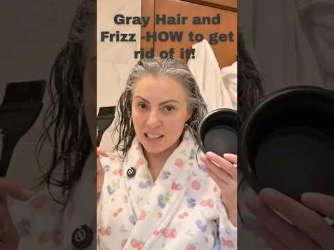 What professionals do for Gray hair Frizz