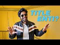 Title Enti ? | Anushka Shetty | Naveen Polishetty | Mahesh Babu P | UV Creations