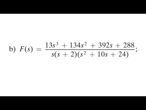Problem 12.42(b) (Nilsson Riedel) Electric Circuits 12th Edition - Laplace Transform