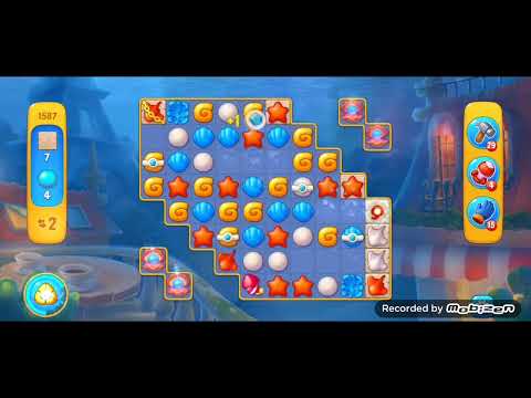 Fishdom level 1587. NOboosters