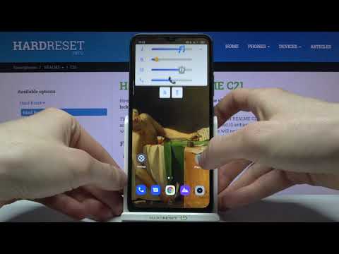 How to Find Volume Panel in Realme C21 – Manage Ringtone / Media / System Sound
