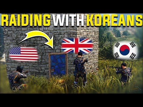 RUST RAIDING RICH NEIGHBOURS WITH KOREANS FOR JUICY SULFUR LOOT - Rust Duo Vanilla Survival | S16-E7