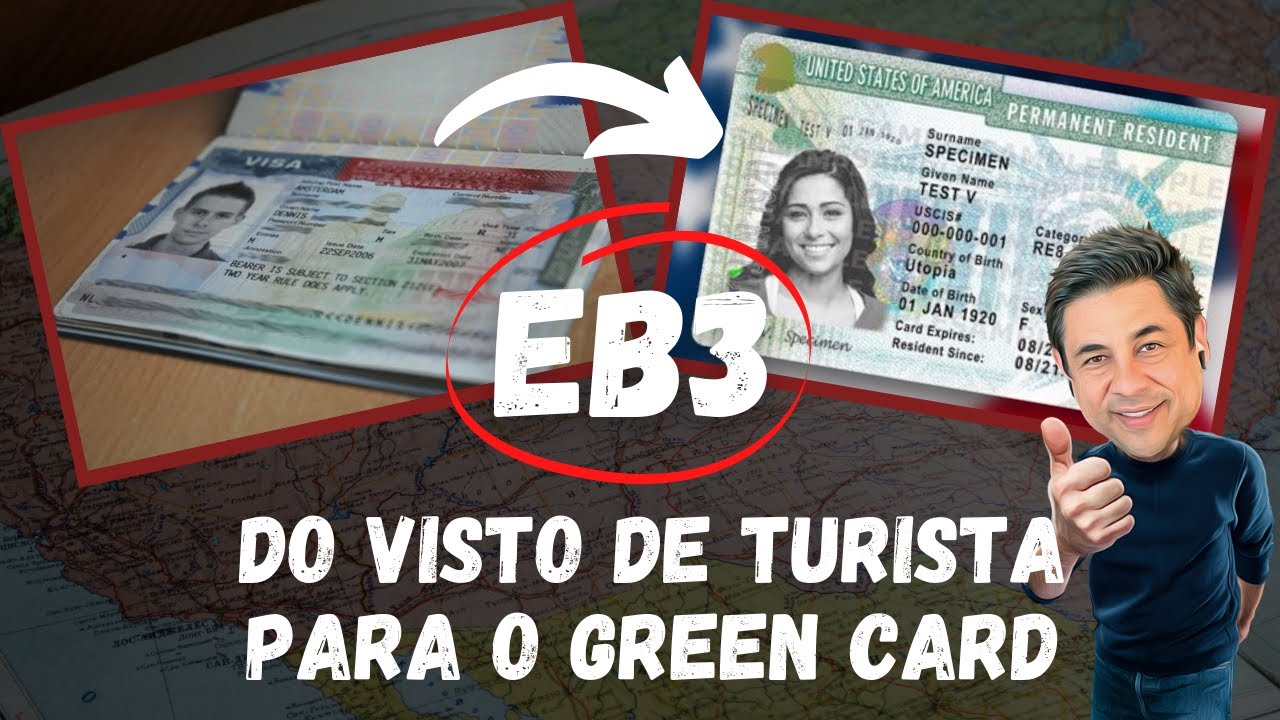 Do visto de TURISTA ao GREEN CARD em 3 anos