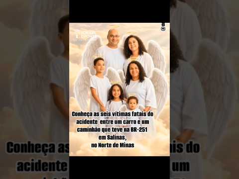 TRAGÉDIA EM MINAS GERAIS: FAMÍLIA INTEIRA MORRE EM COLISÃO FRONTAL NA BR-251, NO NORTE DE MINAS