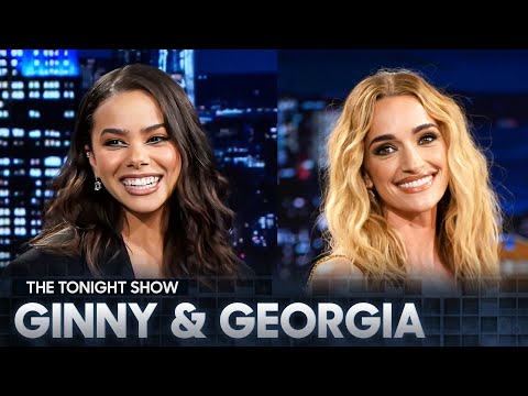 Brianne Howey and Antonia Gentry on the Wild and Dramatic Season 3 of Ginny & Georgia | Tonight Show