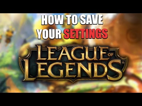 How To Transfer Your LoL Settings
