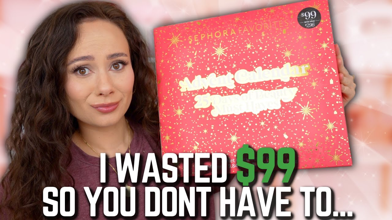 $99 FOR SAMPLES!?!?! Sephora Favorites 25 Days Of Beauty "Must Haves" Advent Calendar