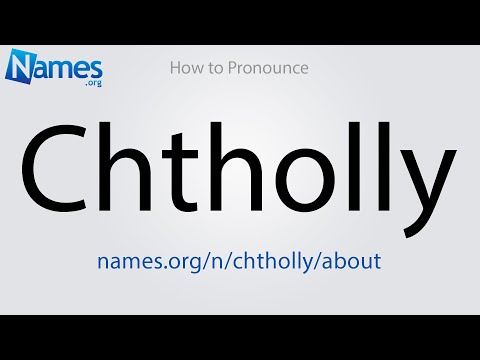 How to Pronounce Chtholly
