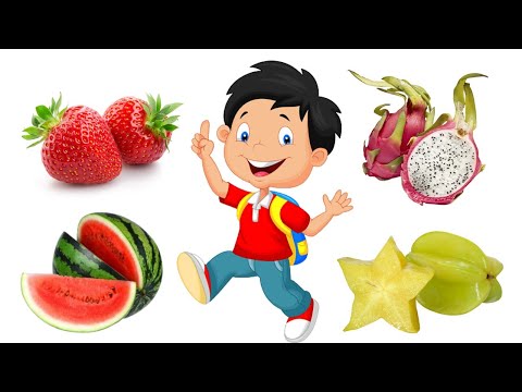 Fruits Name in English With Pictures||फलों के नाम अंग्रेजी में चित्र के साथ।