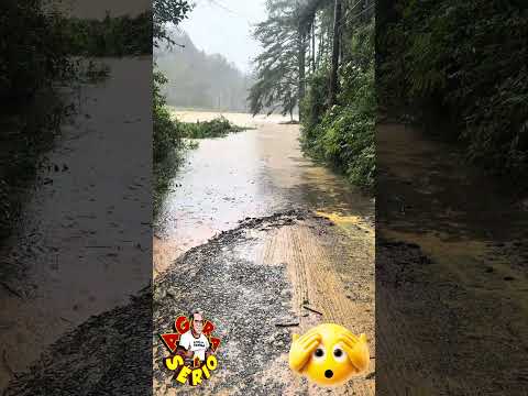 MORADORES DO BAIRRO DO MORADA DO SOL E DA HORTA DA PREFEITURA ESTÃO ISOLADOS COM O LAGO TRANSBORDANDO DO CALAZAM