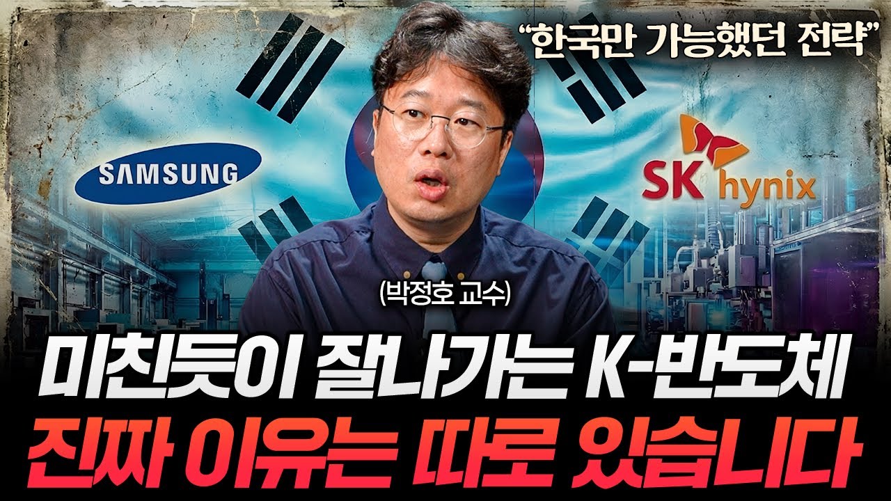 "상식 깬 신의 한 수" 삼성전자와 SK하이닉스, 최고의 라이벌이자 형제입니다 (박정호 교수)