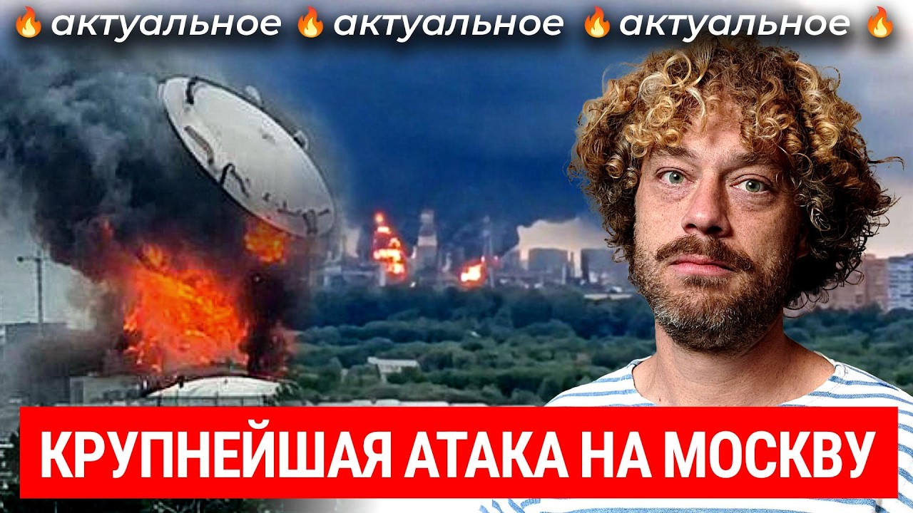 Москва горит: сильнейшая атака Украины на столицу РФ | Зеленский про удар по ?