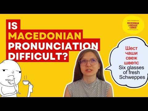 Is Macedonian pronunciation difficult? | Learn Macedonian with Andri