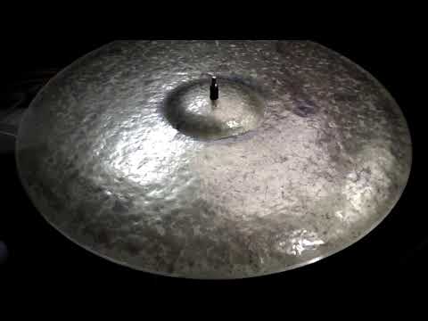22 Turk Ride, 2294g - Handcrafted cymbals by Craig Lauritsen