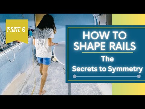 How to shape a surfboard; RAILS part 6A with Zack Flores